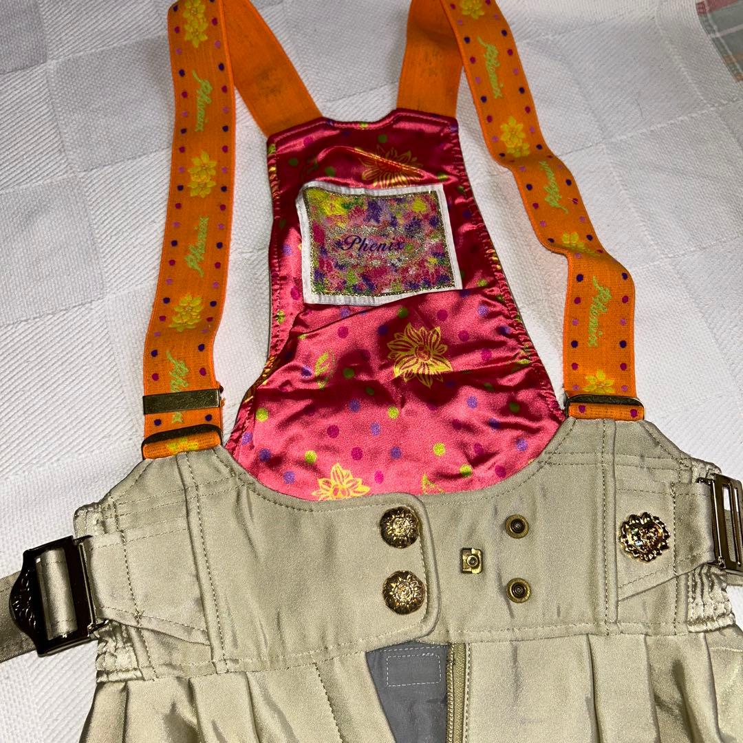 平成レトロ　ホワイトグースダウン　スキーウェア　　　　　　phenix