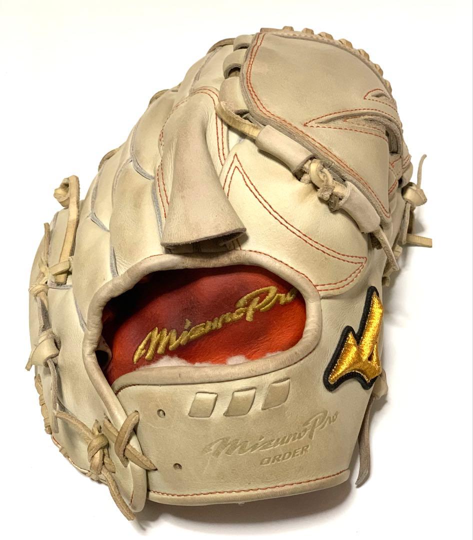 ミズノプロ波賀ジャパン硬式オーダー投手用Prexy Kip Leather耕作刻