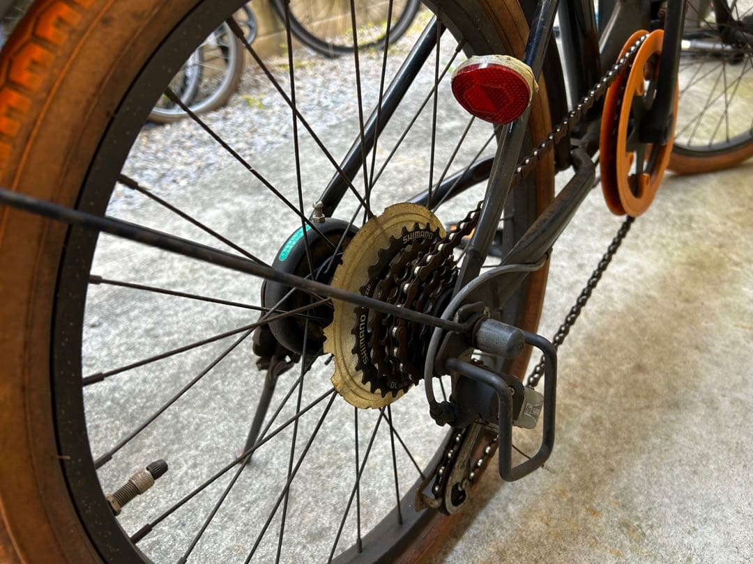 松戸市20インチ折りたたみ自転車