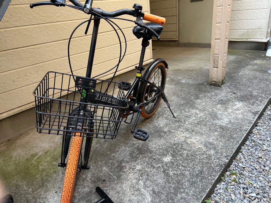 松戸市20インチ折りたたみ自転車