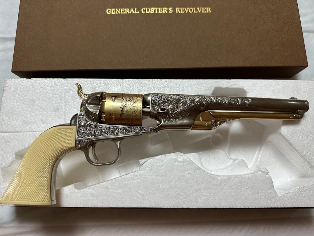 マルシン工業 未発火 フランクリンミント カスター将軍のレボルバー 樹脂製