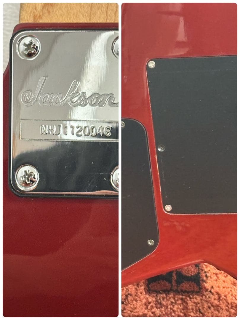 JACKSON JS32 KING V レッド