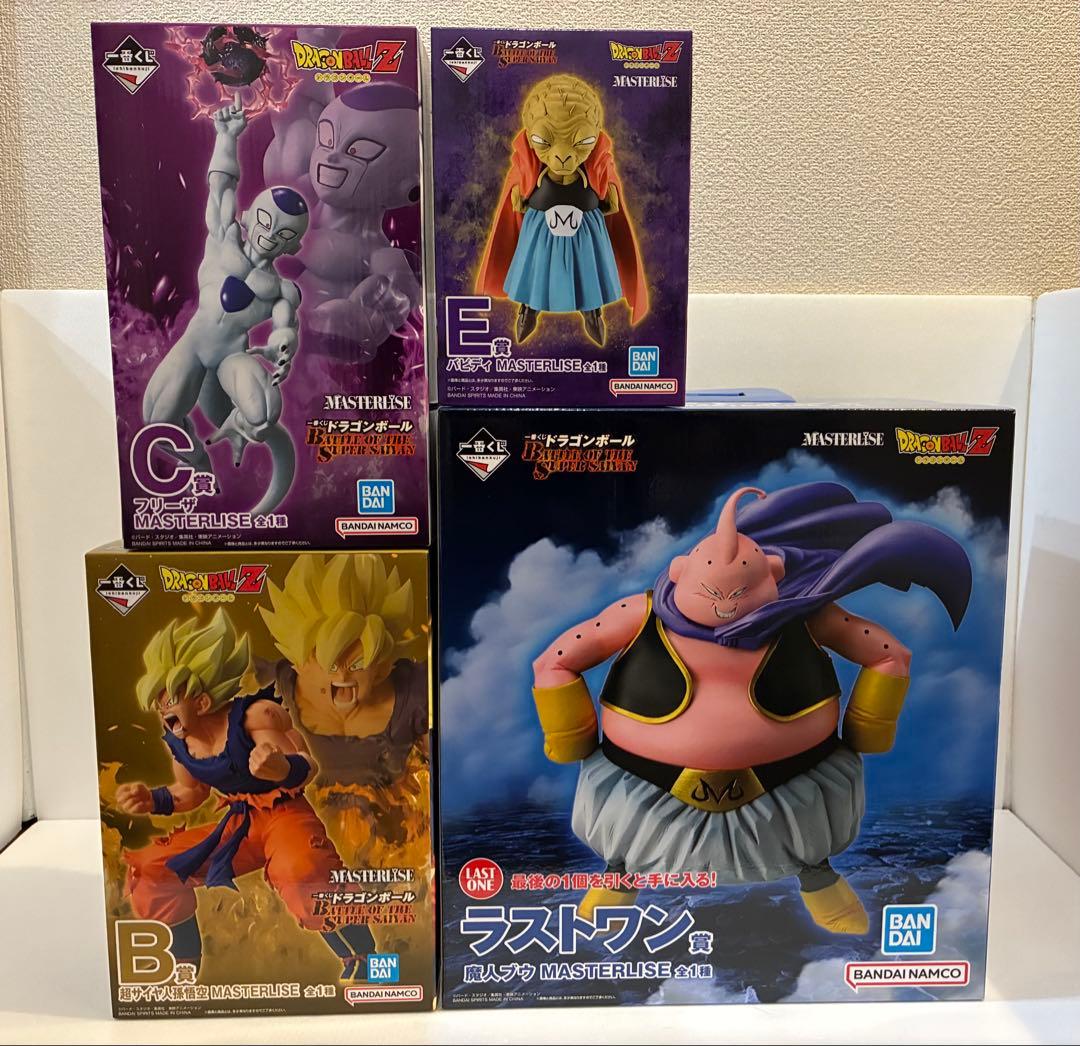 ドラゴンボール　ラストワン　魔人ブウ　孫悟空　フリーザ　バビディ　B C E