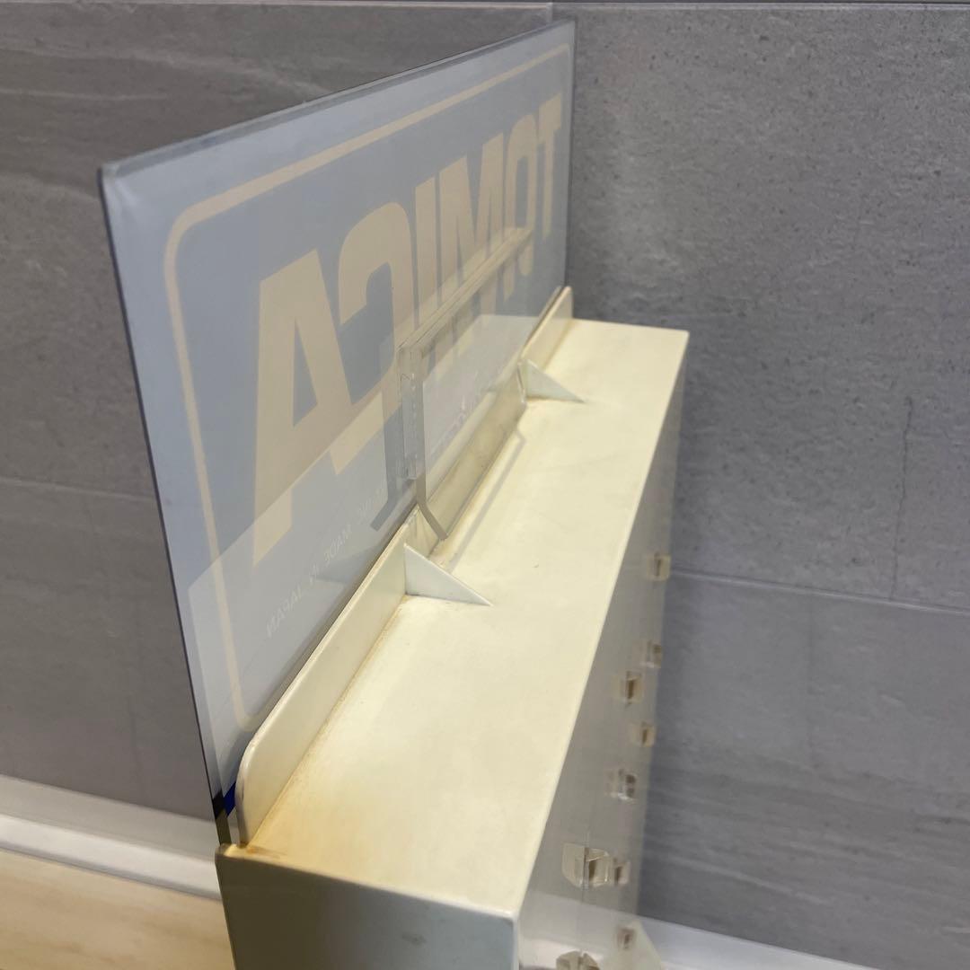 当時物 レア トミカ トミー 青版 ショーケース 40台分 ディスプレイ