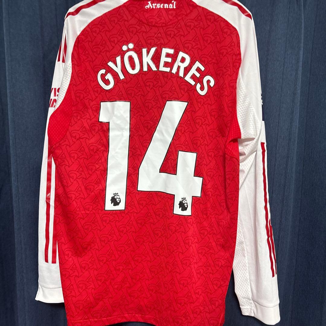 アーセナル GYÖKERES オーセンティック　長袖　ギョケレシュ