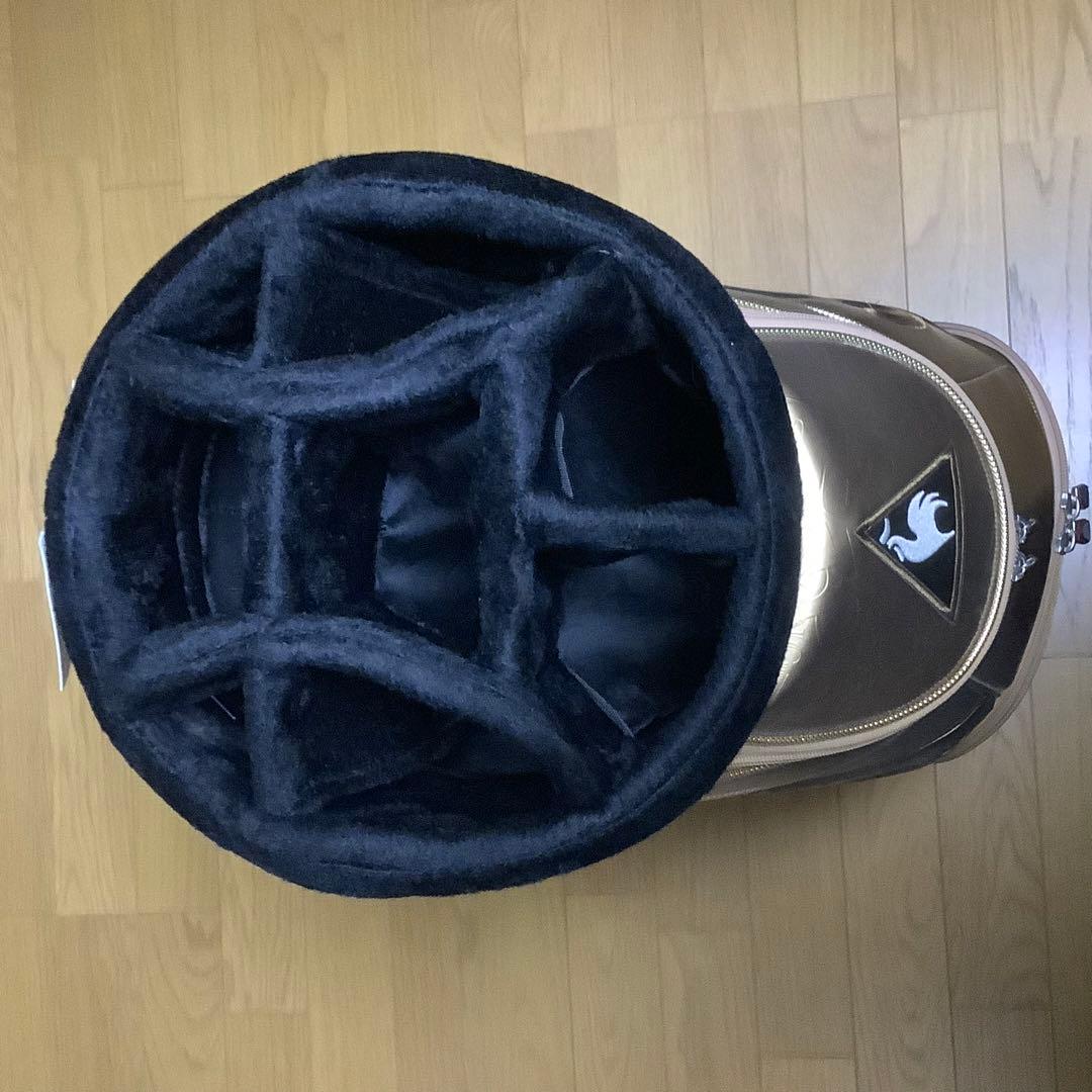 新品 ルコック スポルティフ レディース キャディバッグ モノグラムゴールド