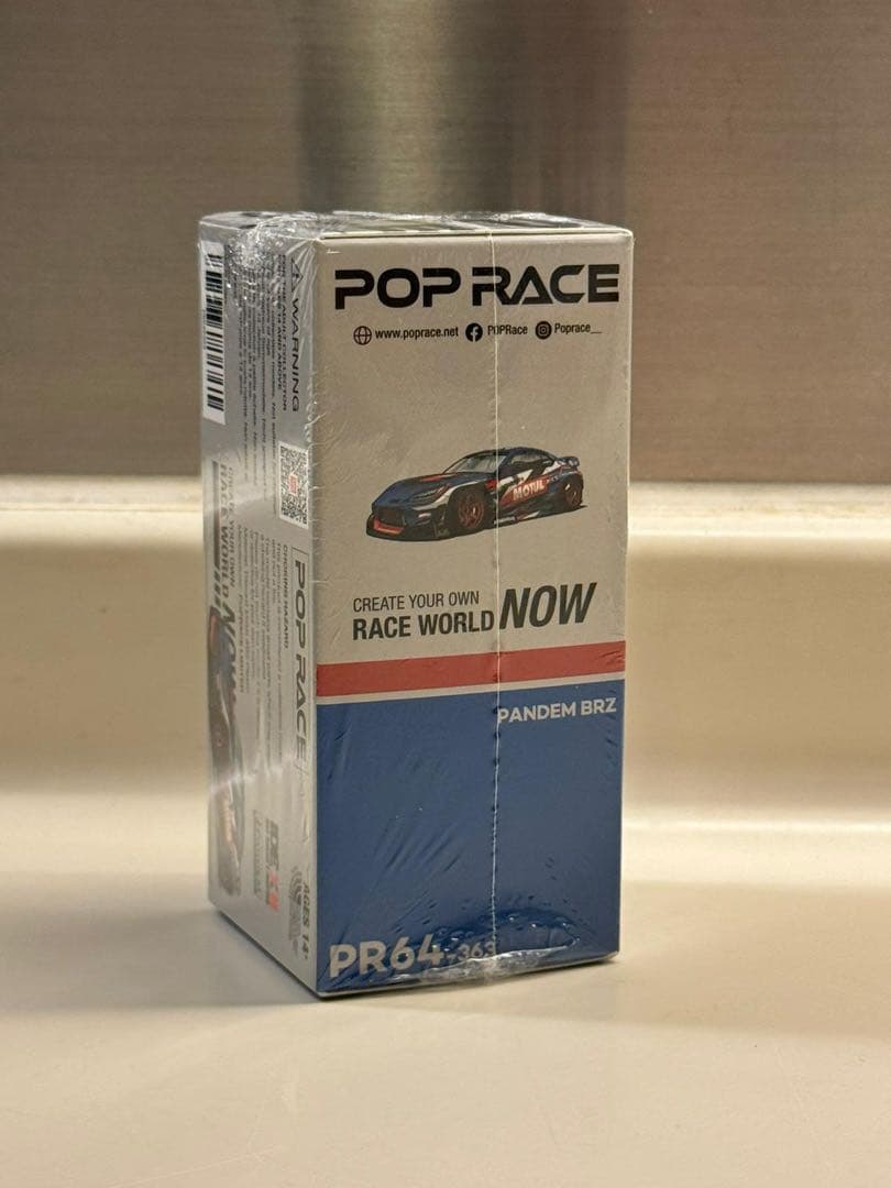 ミニカー POPRACE 1/64 PANDEM BRZ