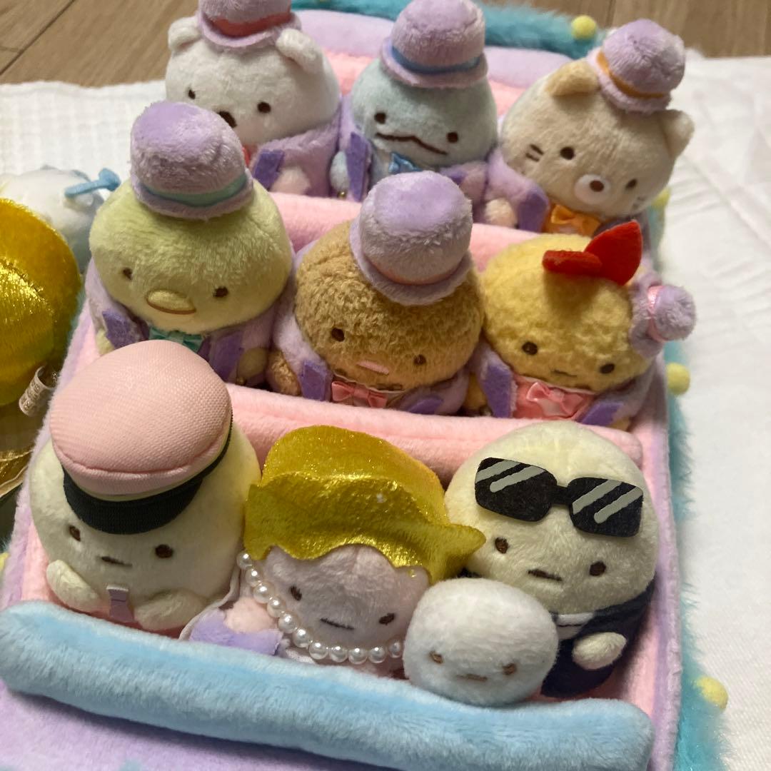 【限定商品】すみっコぐらし ぬいぐるみセット　10周年　てのりぬいぐるみ