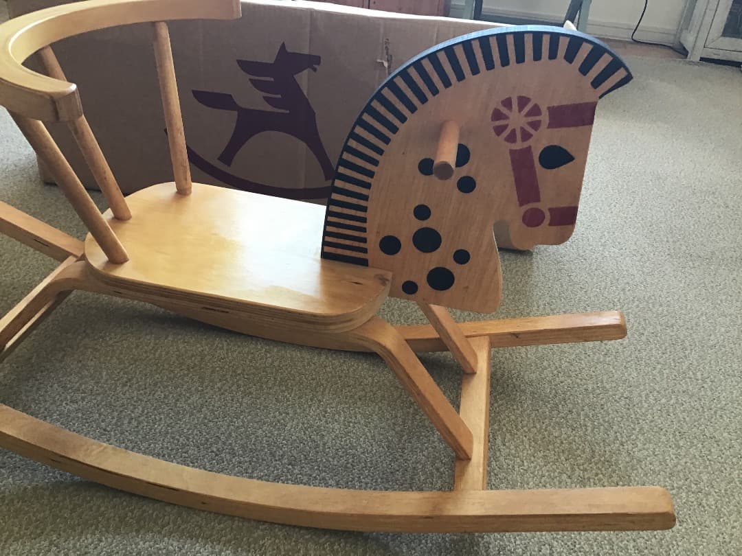 木馬　アンティーク