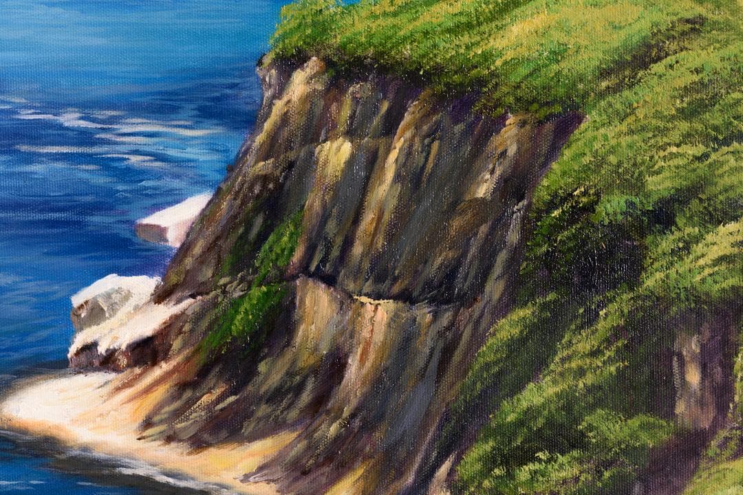 未使用高級ゴールド額付★手書き油絵★外寸約880×660mm 玄関やリビングに8