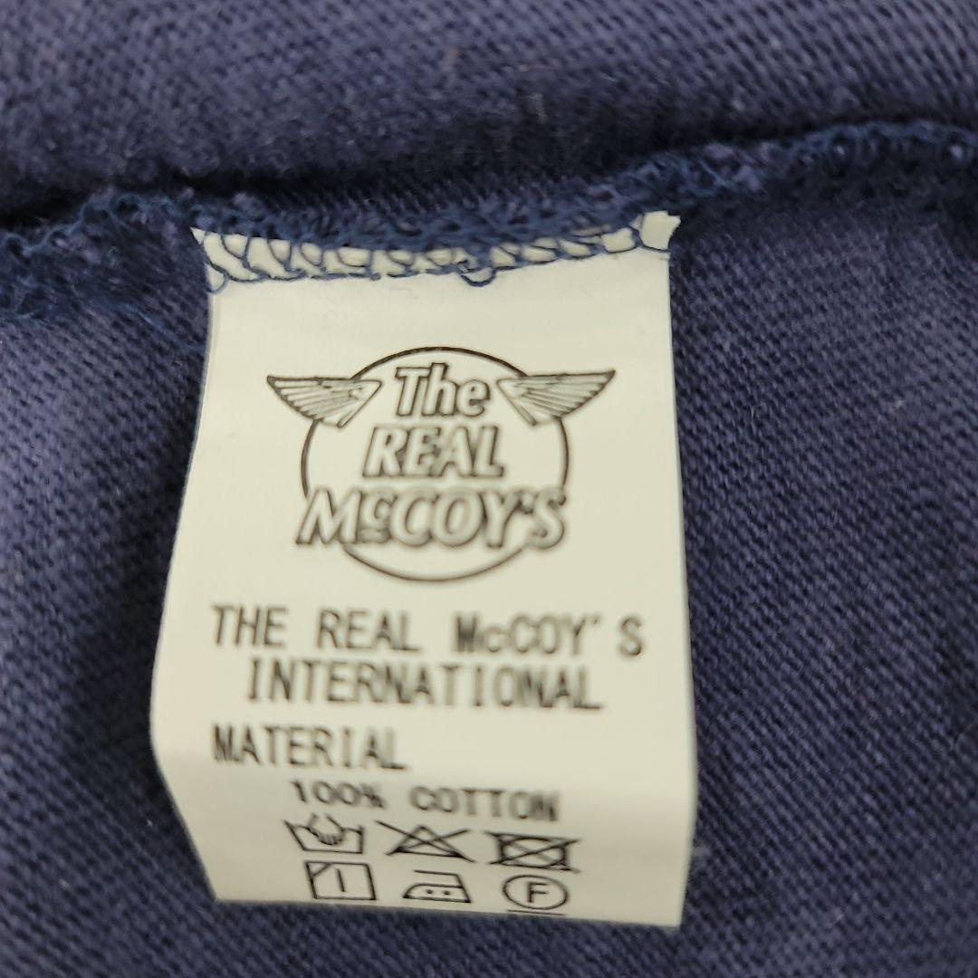 リアルマッコイ　ラガーシャツ M