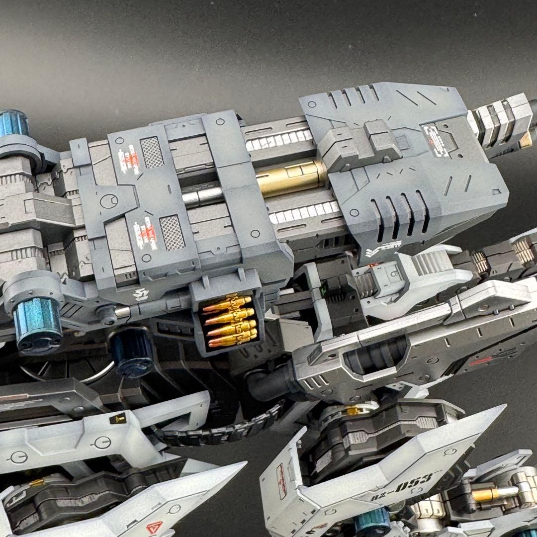 コトブキヤ ゾイド ケーニッヒウルフ デュアルスナイパーライフルセット 全塗装