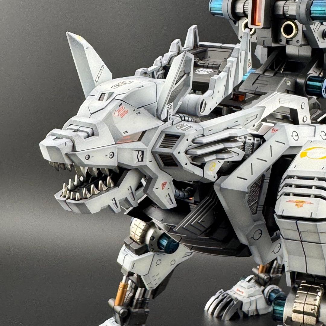 コトブキヤ ゾイド ケーニッヒウルフ デュアルスナイパーライフルセット 全塗装