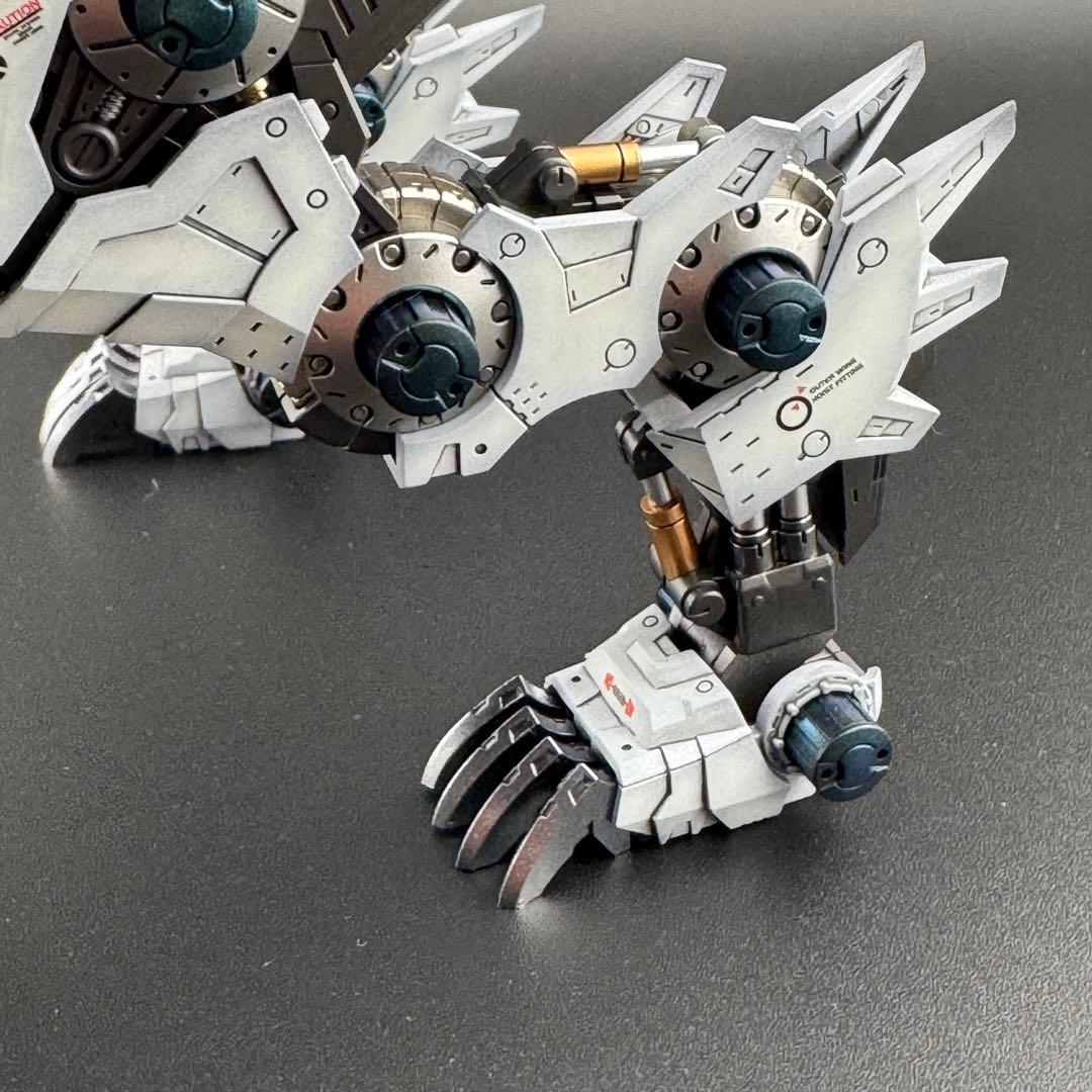 コトブキヤ ゾイド ケーニッヒウルフ デュアルスナイパーライフルセット 全塗装