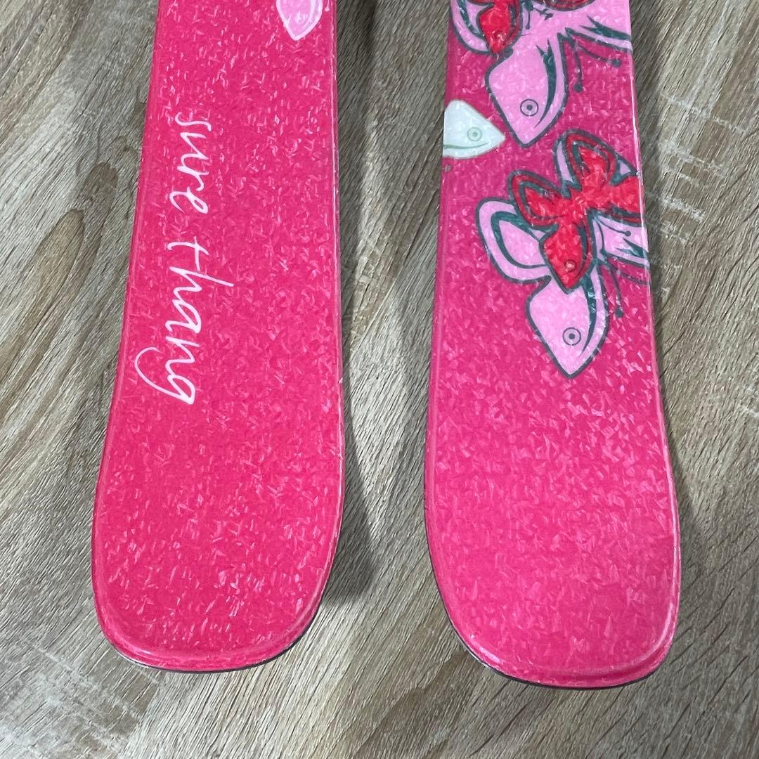 HEAD135cm SALOMON22/23.5cmストック付きスキーセット‼︎