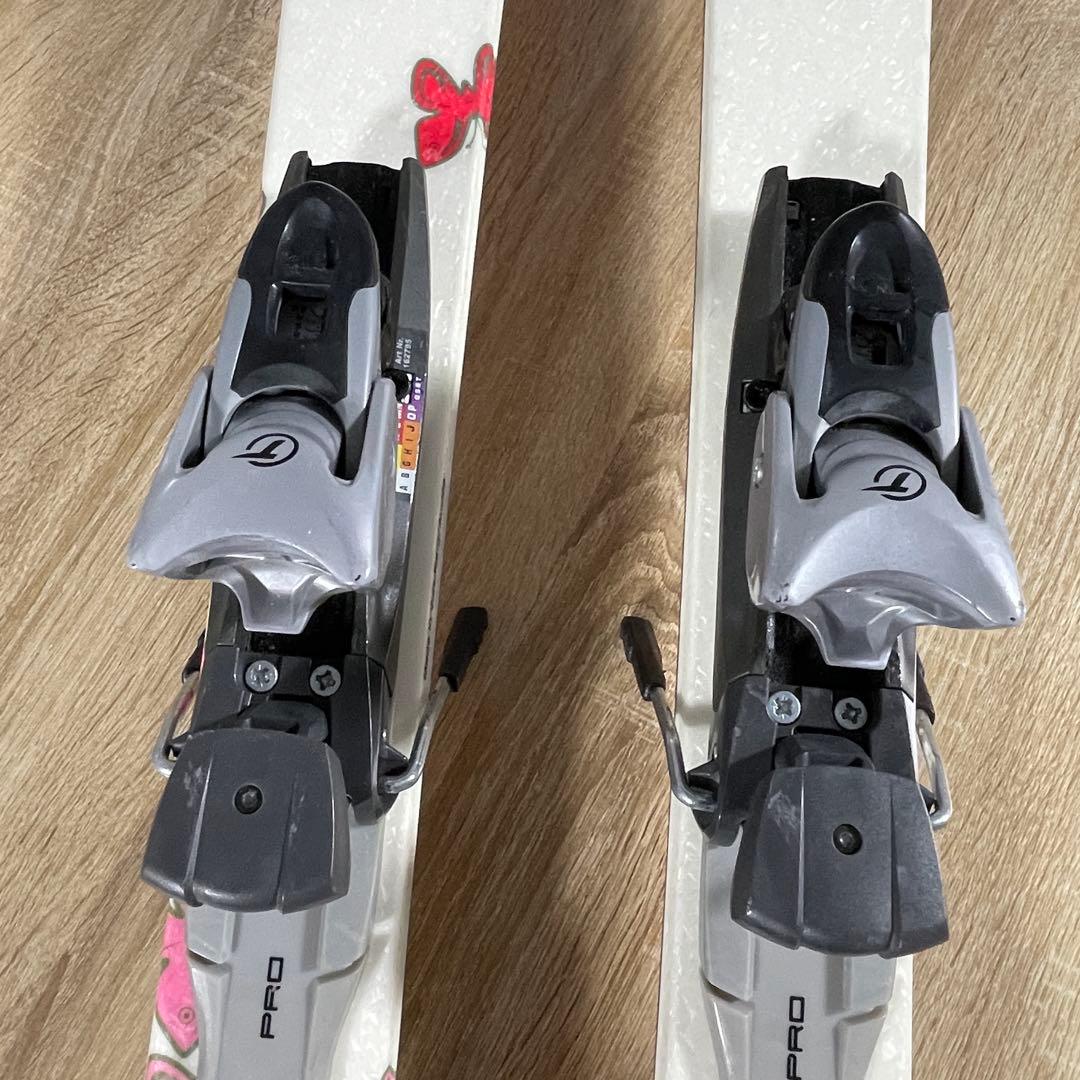 HEAD135cm SALOMON22/23.5cmストック付きスキーセット‼︎