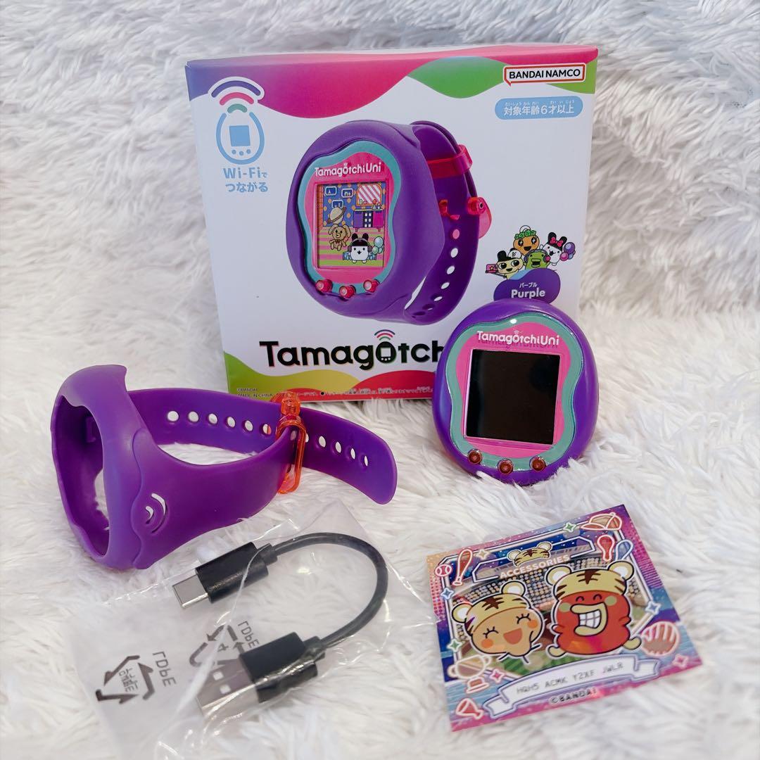 Tamagotchi Uni パープル 本体 箱あり　BANDAI