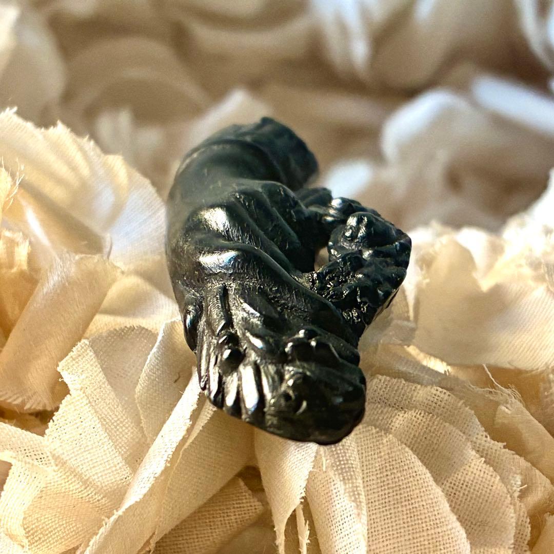 ボーカナイト　ローズ&ハンドモチーフブローチ　手とバラ薔薇　フランスアンティーク