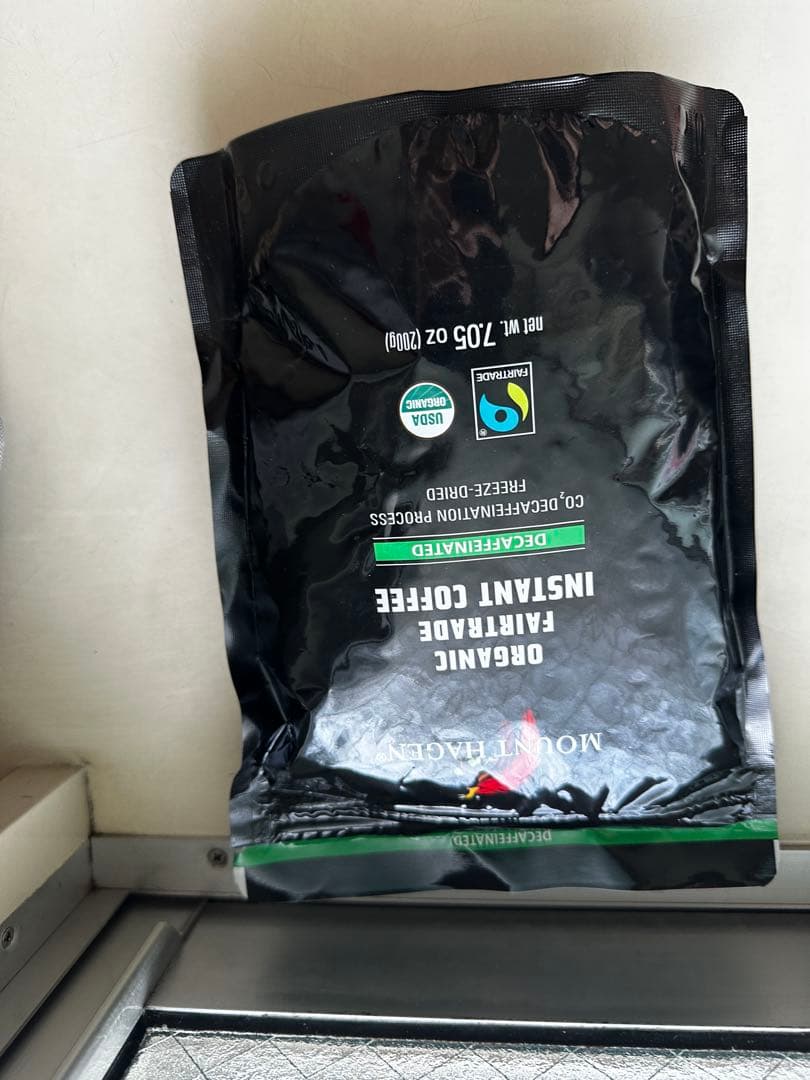 6袋　珈琲マウントハーゲンインスタント カフェインレス インスタントコーヒー