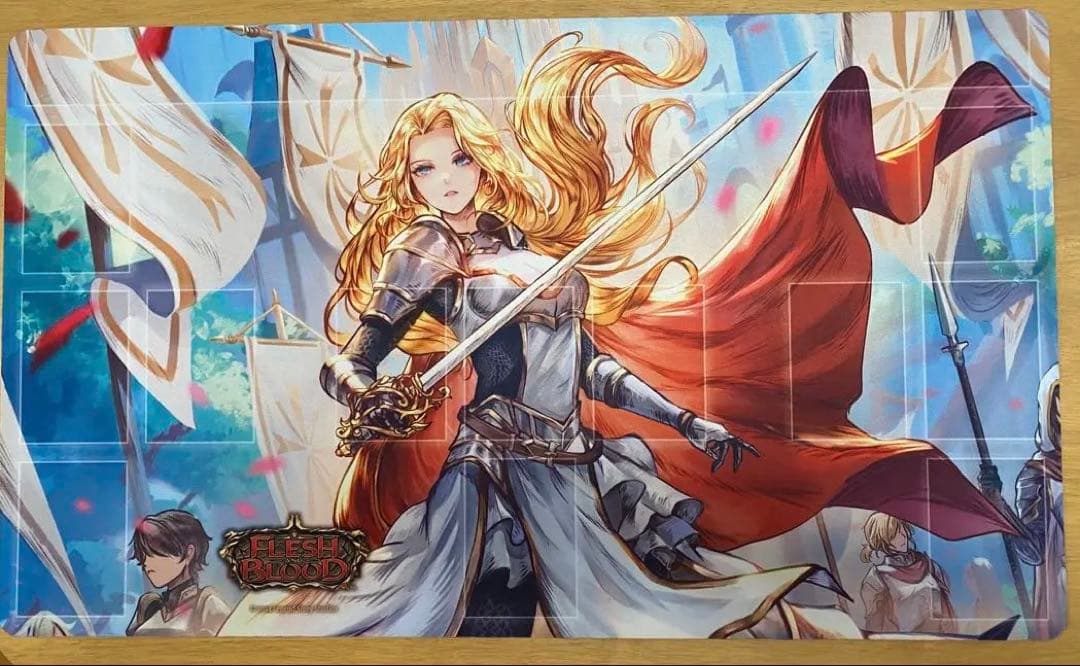 ドリンシア　日本絵　プレイマット　プレマ　flesh and blood