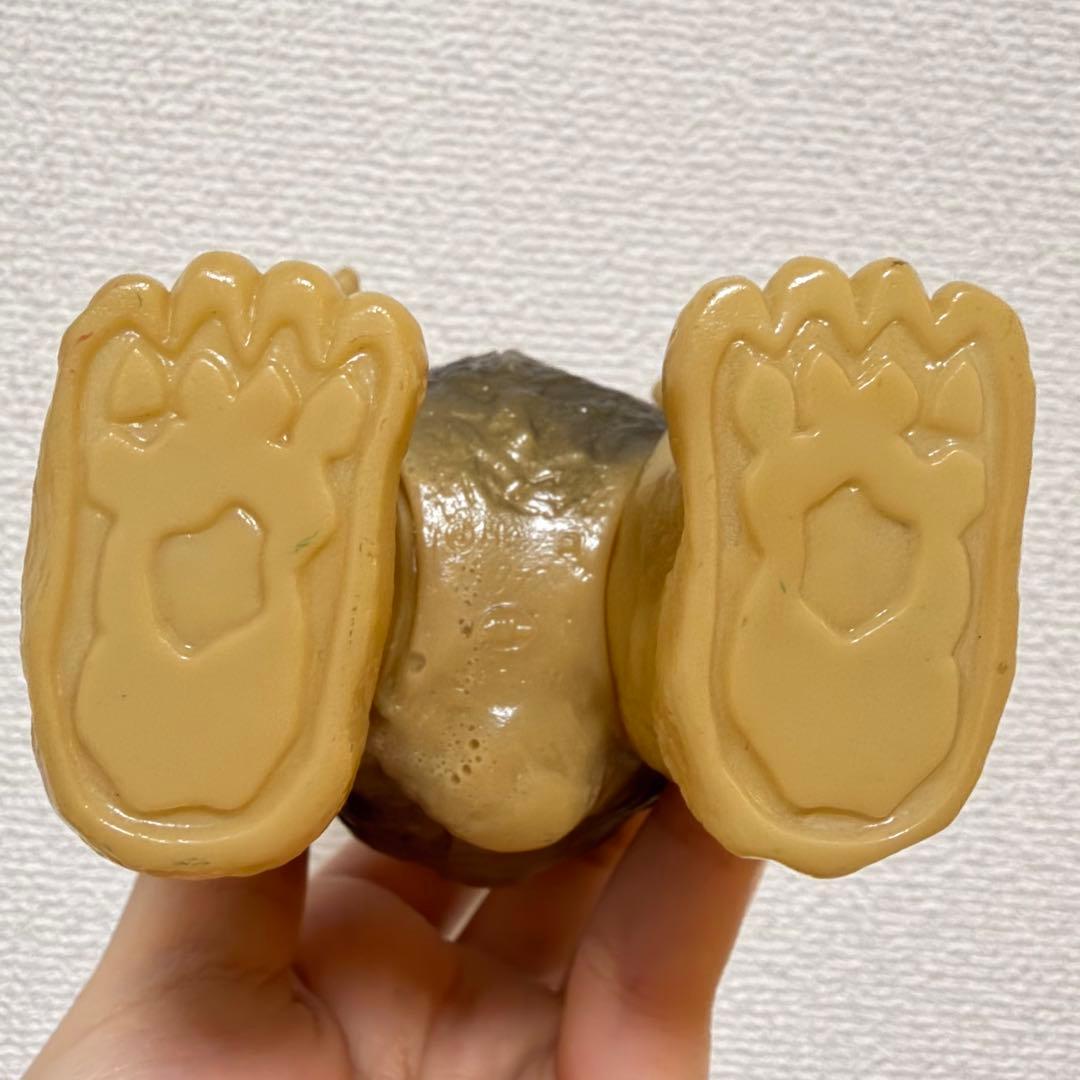 1978年★ポピー★ミクラス（足型あり）★キングザウルスシリーズ★ソフビ人形