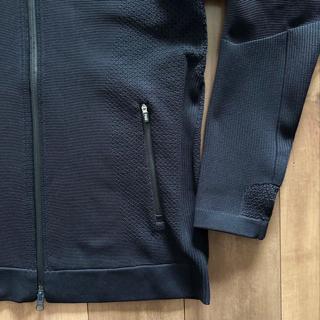 PEARLY GATES フルジップ フーディ ニットジャケット ネイビー 4