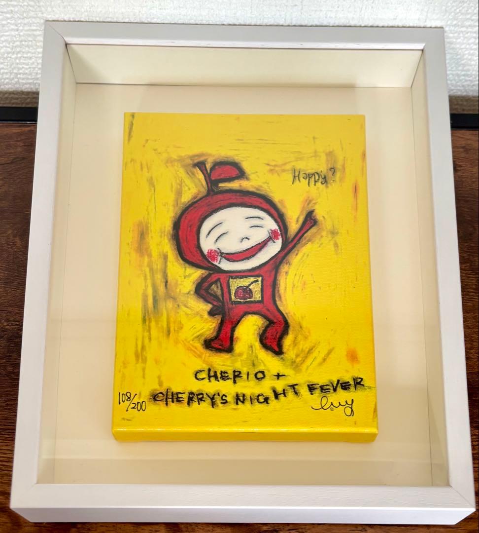 アリカワコウヘイ「CHERIO’S NIGHT FEVER」額縁付き