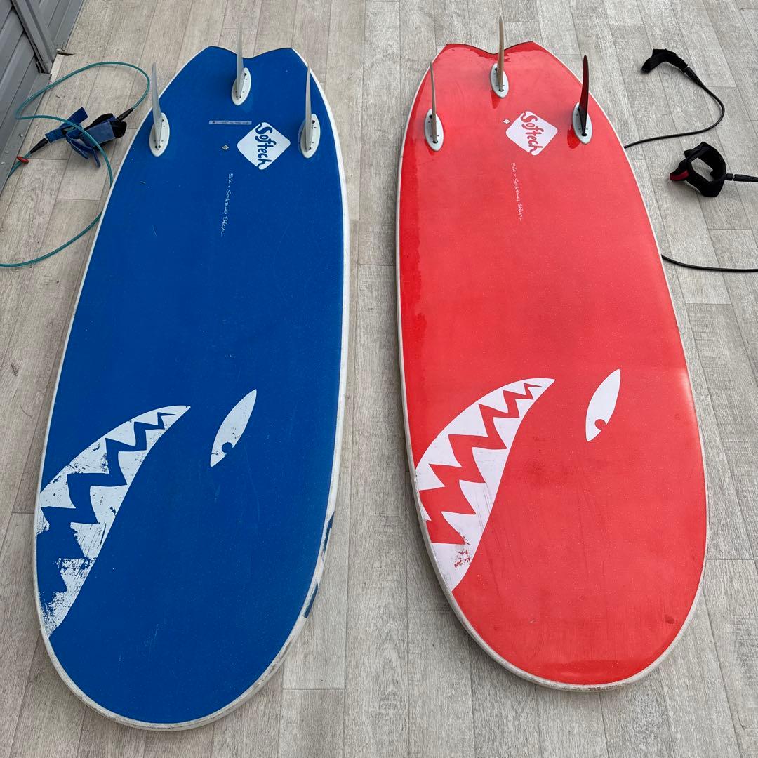 softech ソフテック サーフボード スポンジボード　セット　まとめ　セット