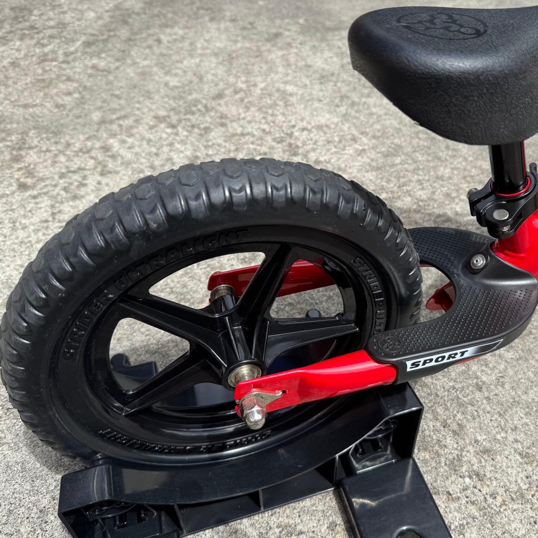 【超美品】STRIDER（ストライダー） 12 スポーツ レッド バランスバイク