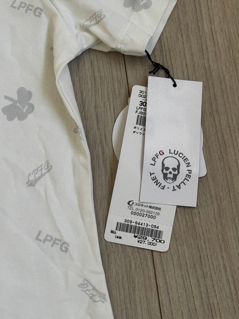 LPFG ウィメンズ オールオーバー 半袖モックネックシャツ新品