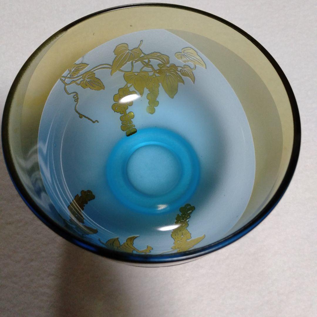 硝子のお抹茶碗