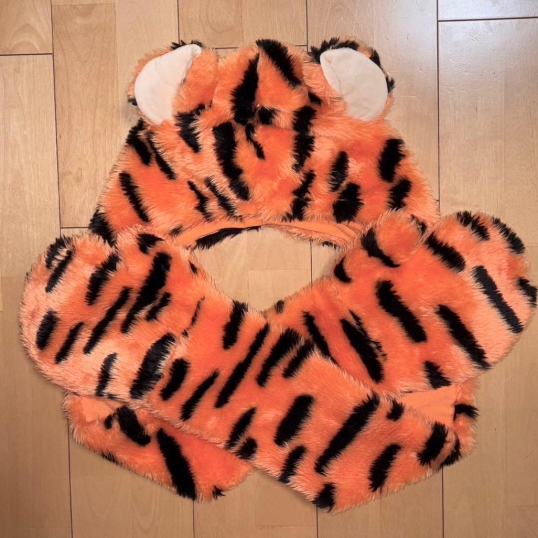 【美品】ディズニー ティガー マフラーキャップ