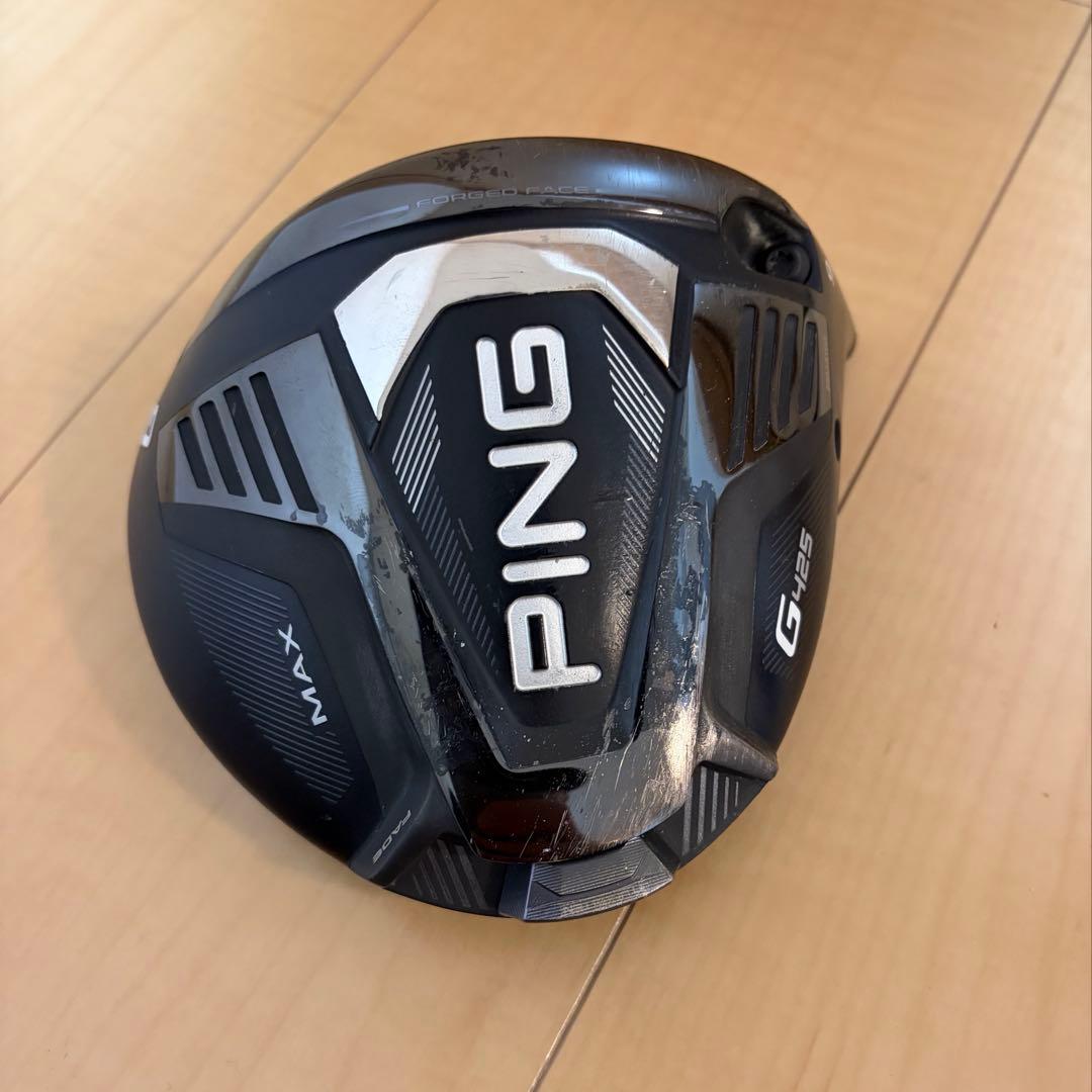PING 425 MAX ドライバーヘッド 9度　ピン