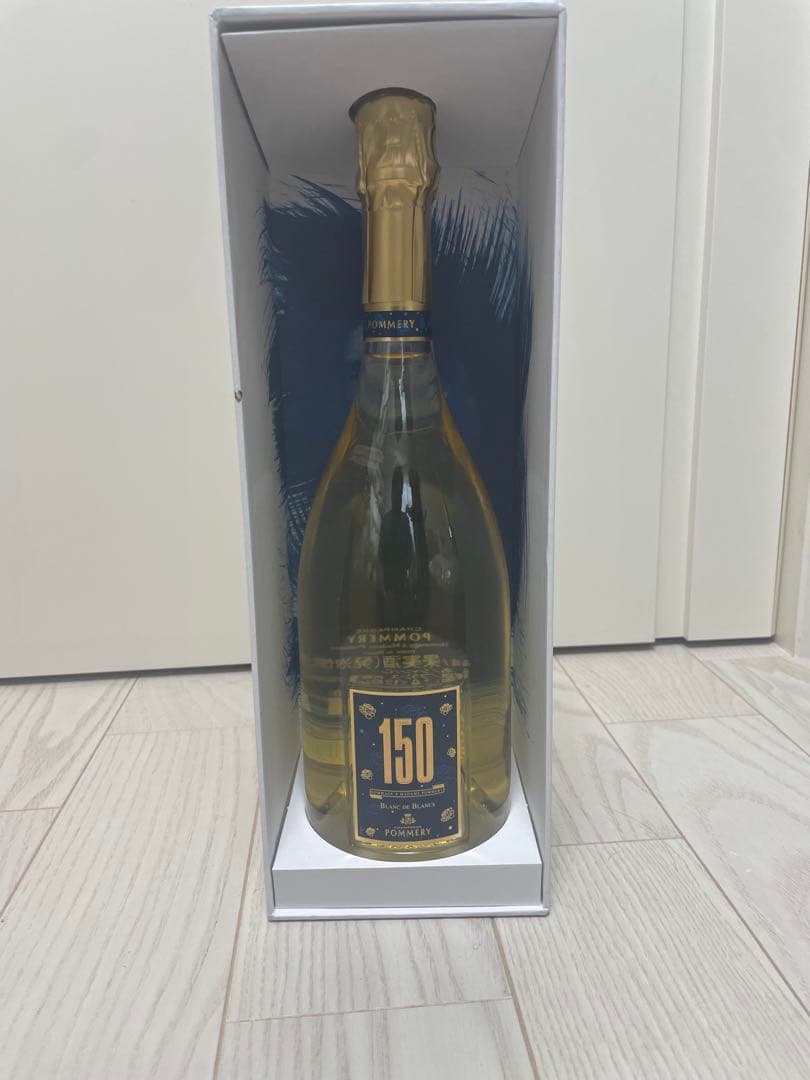【新品未使用】Pommery 150周年記念 ブラン・ド・ブランシャンパン