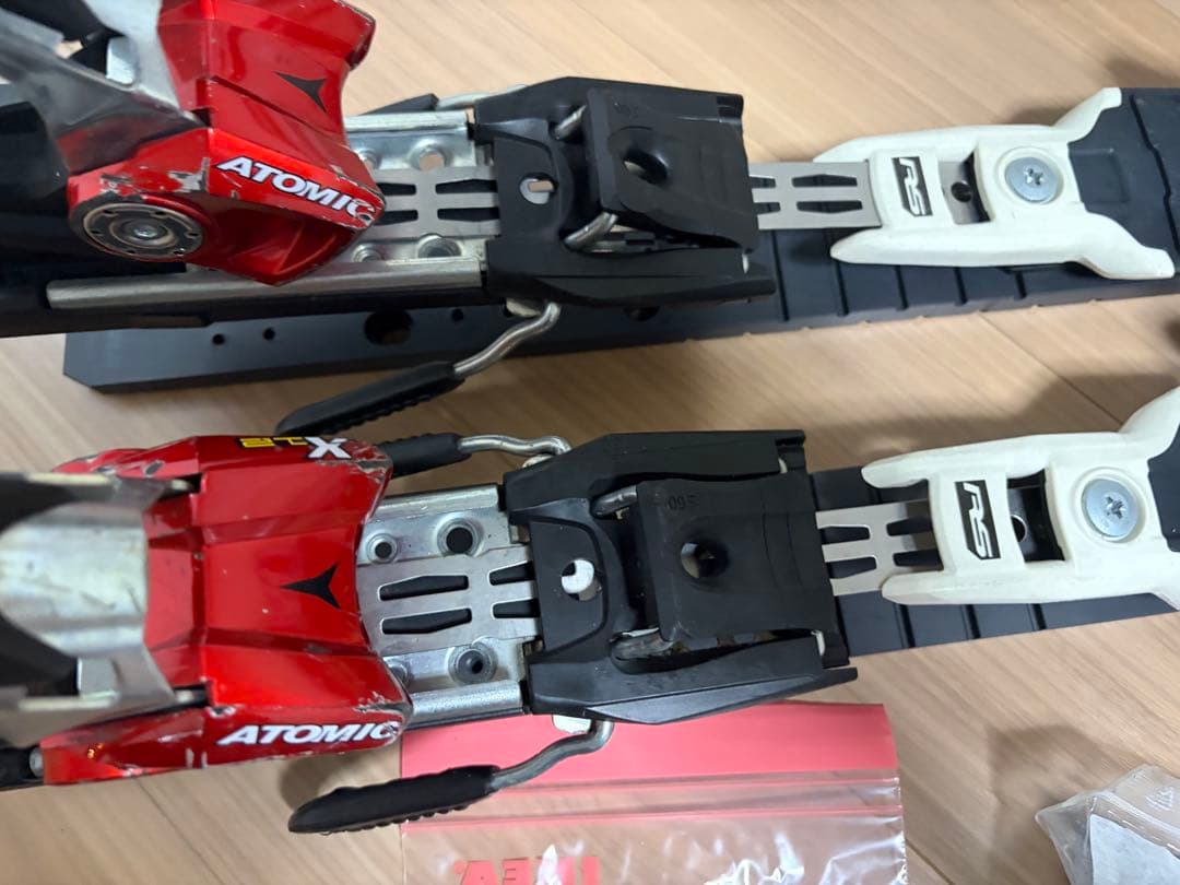 ★オガサカ SR585プレート アトミックX12 セット　技術選 SAJ スキー