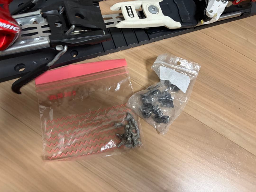 ★オガサカ SR585プレート アトミックX12 セット　技術選 SAJ スキー