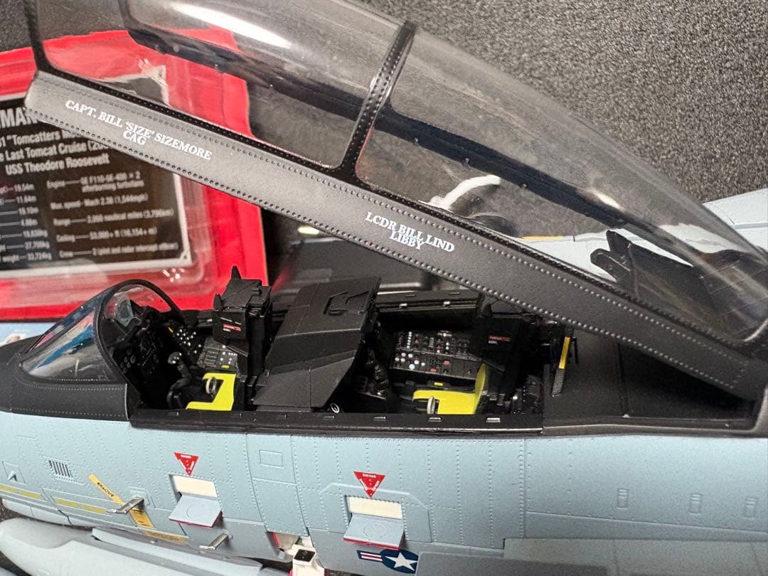 【動作確認済】アシェット 1/32 F-14D トムキャット1〜100号 完成品