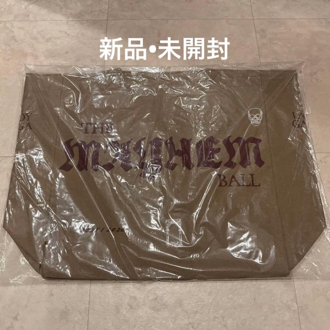 ★新品未開封★レディーガガ THE MAYHEM BALL トートバッグ TAN