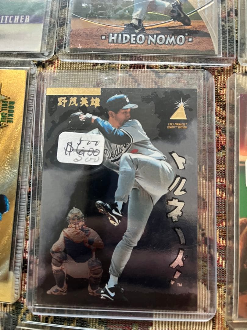 野茂英雄　ドジャース　野球カード