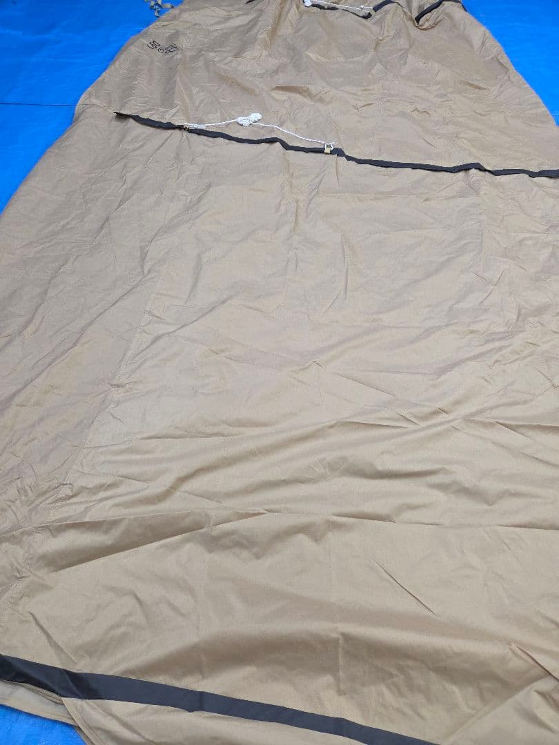 カマボコテントスラッシュ　ベージュ タン　ドーム型 キャンプテント