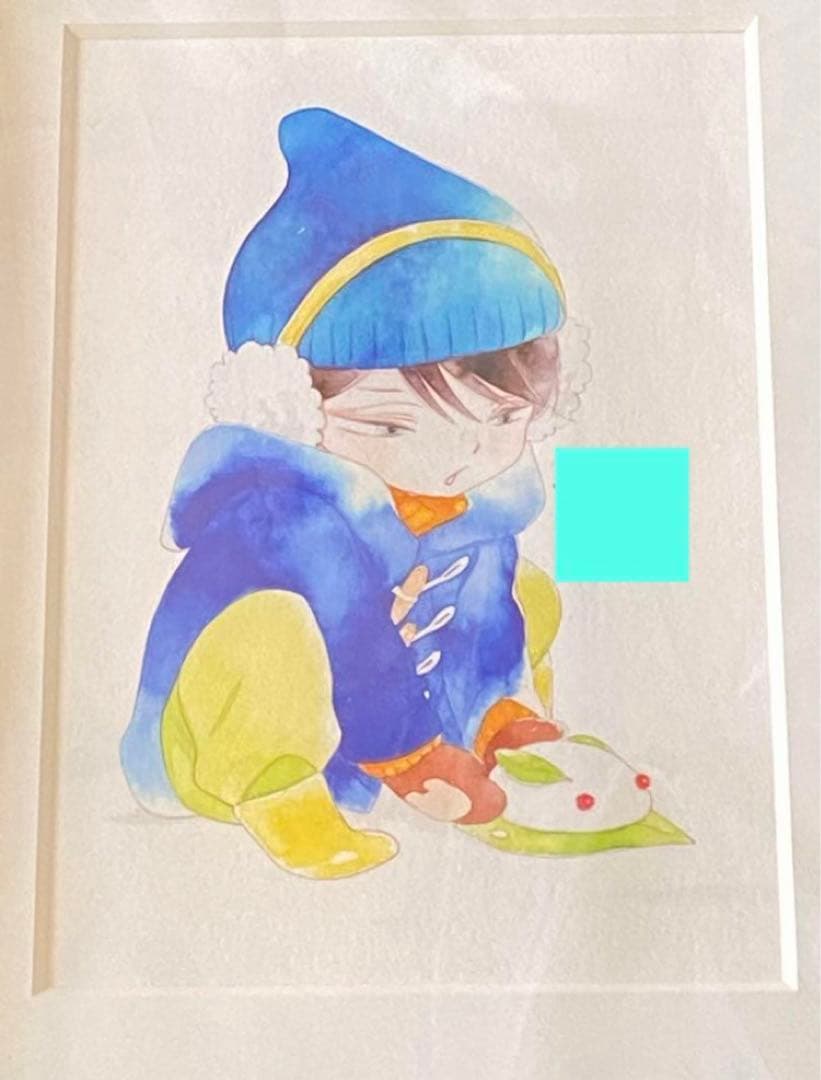 中村明日美子blanc原画展★直筆サイン入り複製原画　キッズ佐条