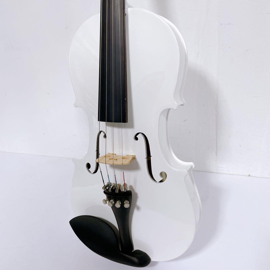 ✨未使用級✨Hallstatt V-12 4/4 バイオリン ホワイト 付属多数