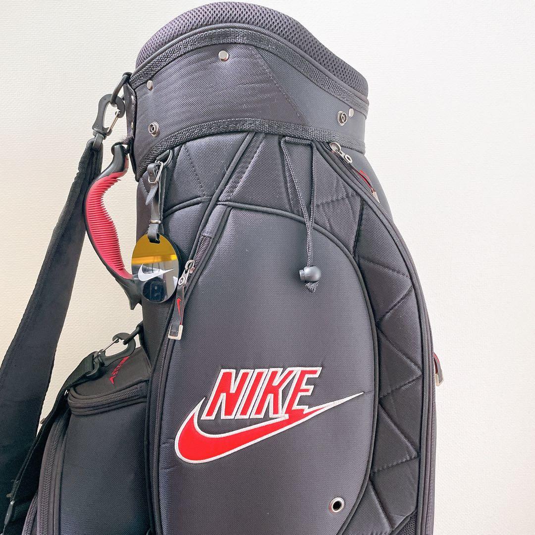 廃盤　NIKE ナイキゴルフ　キャディバッグ ブラック/レッド