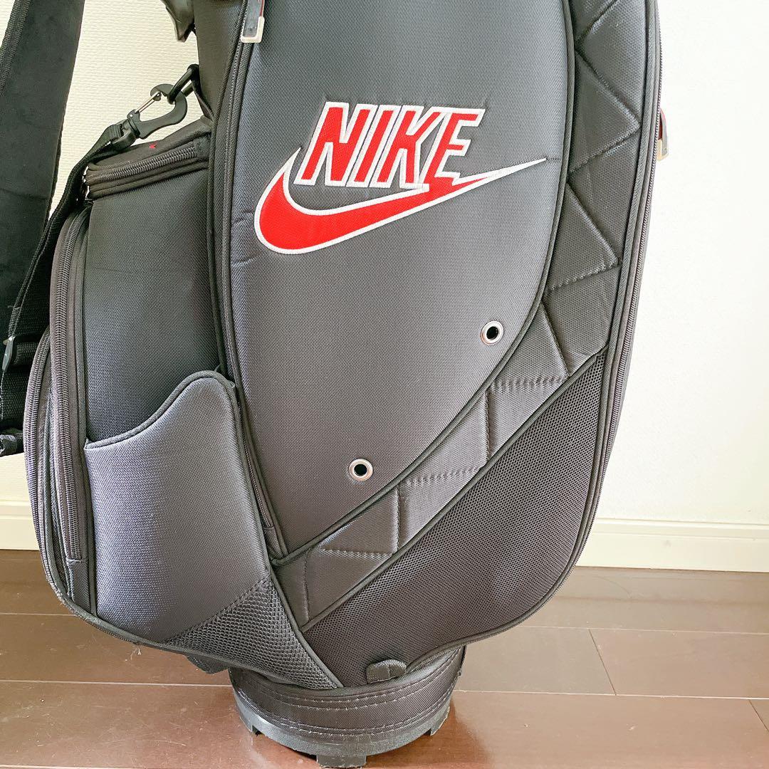 廃盤　NIKE ナイキゴルフ　キャディバッグ ブラック/レッド