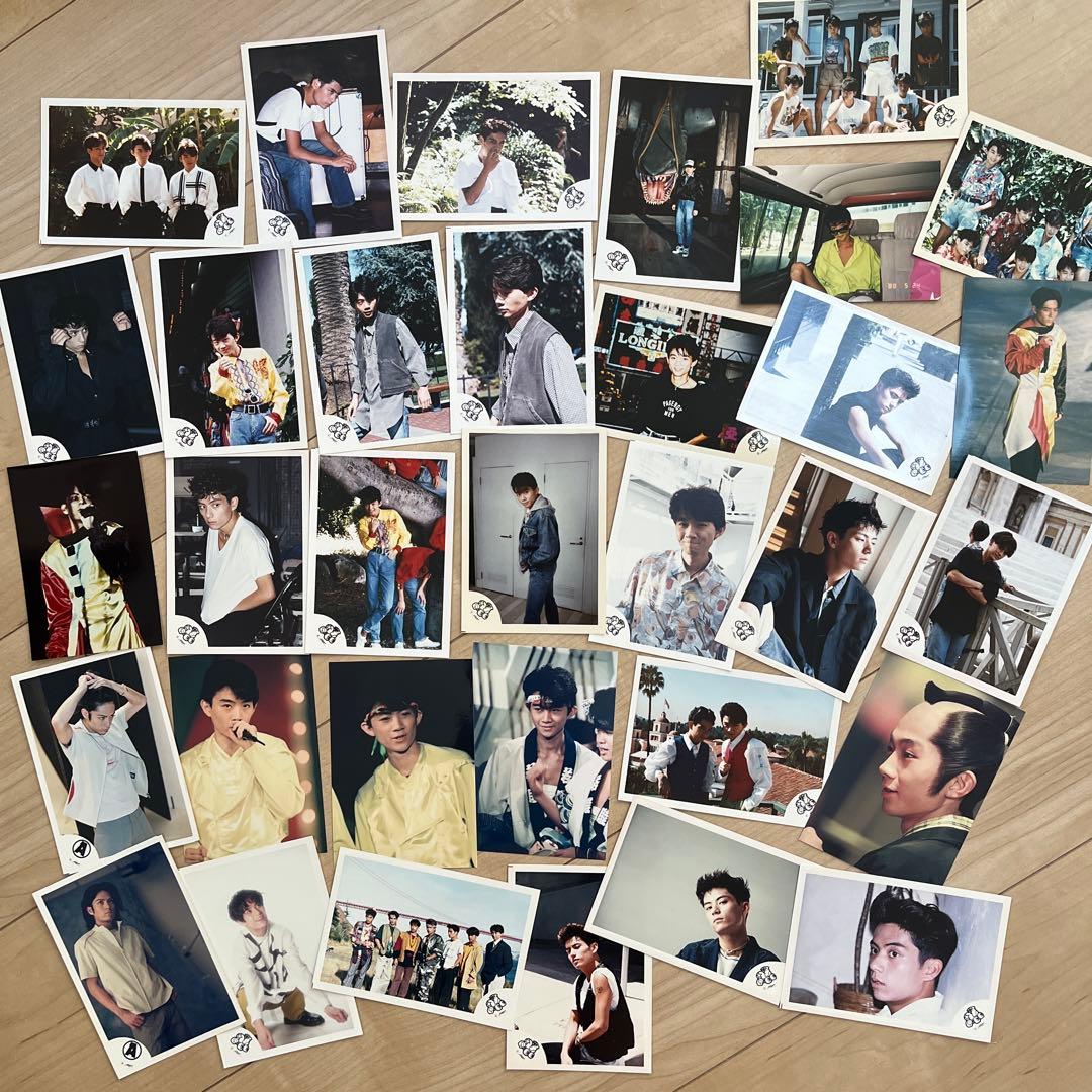 【東敦子】佐藤敦啓、内海光司、写真60枚位！うちわ…貴重２本！！