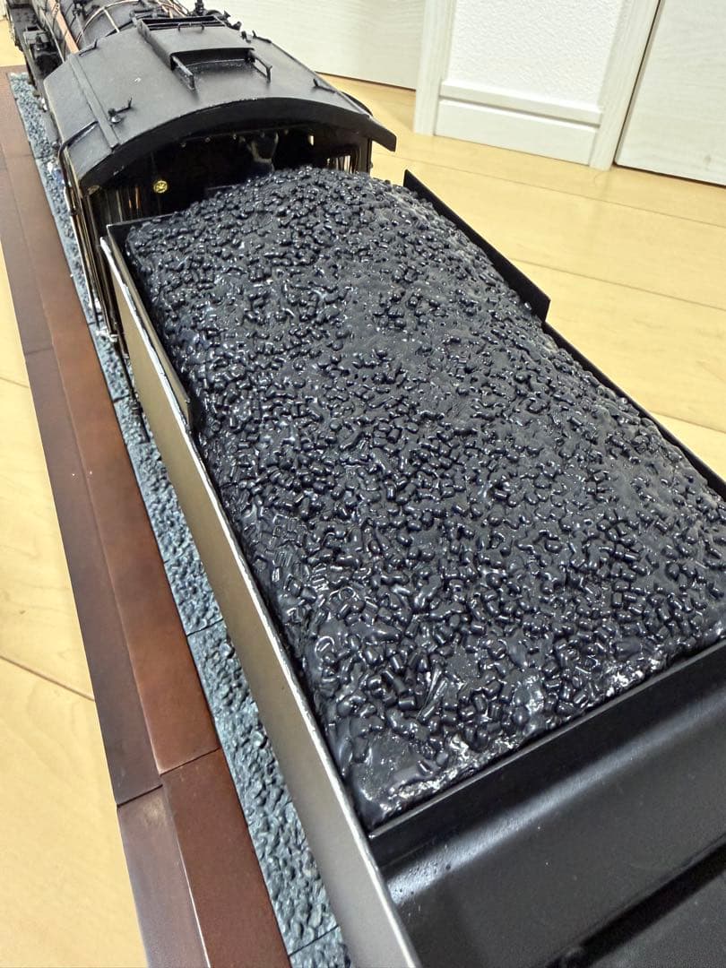 【完成品】デアゴスティーニ　週刊パーツ付クラフトマガジン 蒸気機関車Ｃ６２を作る