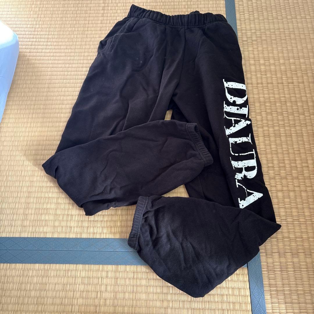 DIAURA スウェットシャツ・パンツセット 黒