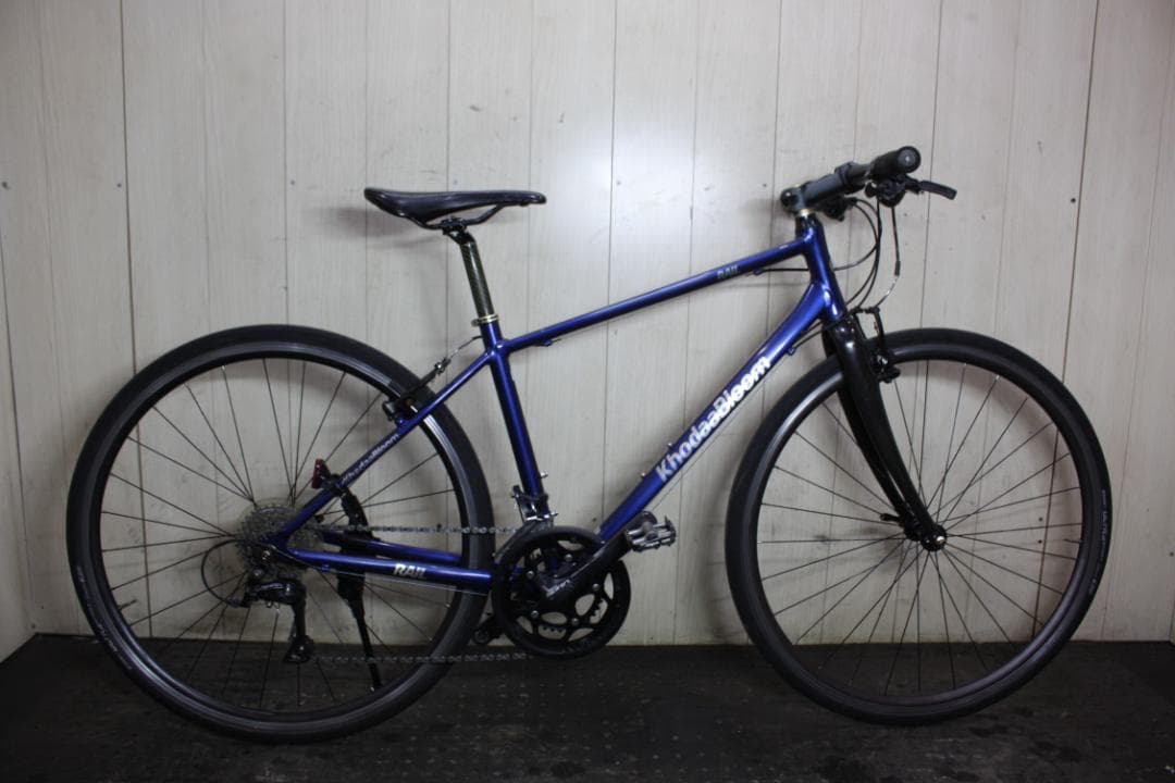 コーダーブルームrail 700C アルミ 2X9S 440mm クロスBLUE