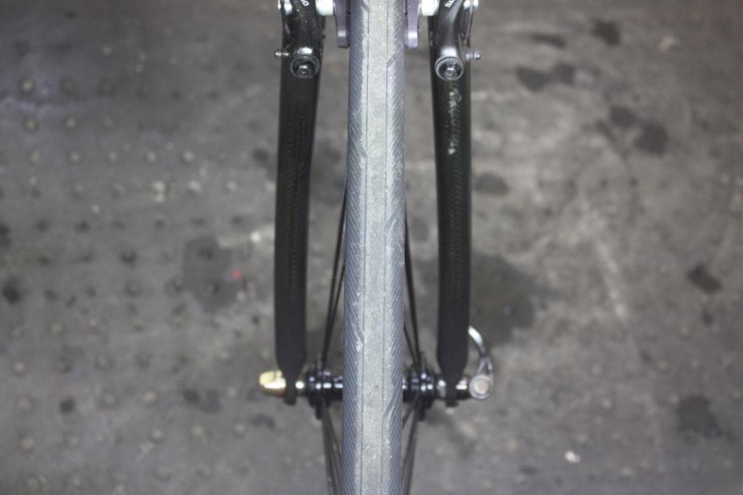 コーダーブルームrail 700C アルミ 2X9S 440mm クロスBLUE