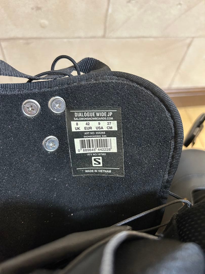 Salomon DIALOGUE WIDE JP スノーボードブーツ 27cm